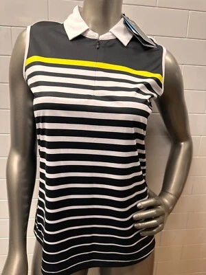 CALLAWAY WOMEN'S OPTI-DRI SLEEVELESS POLO/TANK ASST SIZES NEW - Image 1 of 2
