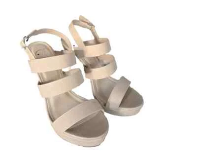 Tacones mujer plataforma nude talla 10 Foto 1 de 4