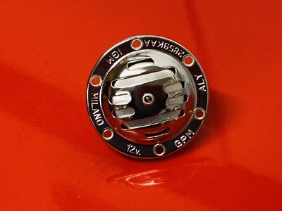 CHIFRE VESPA P125X P150X P200E CROMADO ITALIANO 12 VOLTS - Imagem 1 de 4