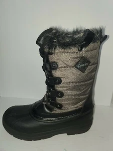 Quest Women's Powder 200g Winter Boots- qcwwp16-gry - Size 10 - Picture 1 of 6