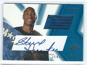 2001-02 SPx Steven Hunter JERSEY RELIC AUTO AUTOGRAPH RC 692/800 MAGIC - Picture 1 of 1
