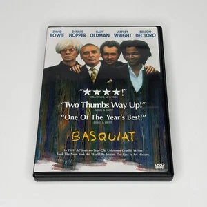 1996 Basquiat DVD David Bowie Dennis Hopper Gary Oldman Jeffrey Wright - Picture 1 of 2