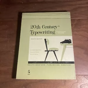 20th Century Typewriting Elementary Course Eighth Edition (hardcover, 1962, vtg) - Picture 1 of 10