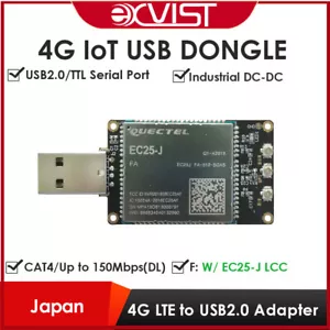 4G USB Dongle Builtin LTE FDD Wireless Modem EC25 EC25-J W/SIM Card Slot Japan - Picture 1 of 6