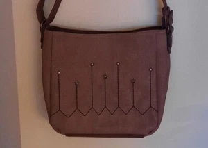 Tom Tailor Ledertasche Umhängetasche Schultertasche Taupe Braun/Beigetöne Neu - Bild 1 von 7