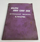 Mazda 1000 1300 808 Workshop manual Engine 1974