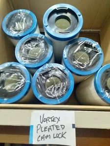 VORTEX Pleated CAM LOCK Filter Cartridge Replacements - Picture 1 of 3