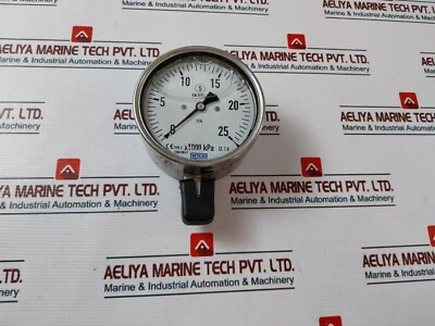 Wika 316L Swiss Movement Pressure Gauge 0-25 x1000 KPA - Image 1 of 4