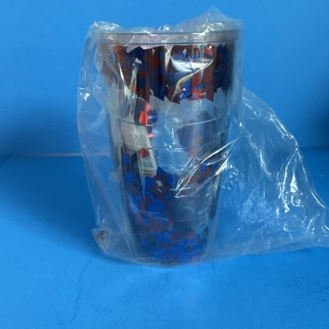 TERVIS TUMBLER Ole Miss Rebels Red Blue Confetti 16 Oz Cup Cover