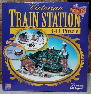 Puzzle Plex estación de tren victoriana rompecabezas 3D - Imagen 1 de 3