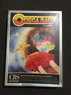 OMEGA RACE CBS COLECO VISION PAL MULTI NUOVO SIGILLATO - Immagine 1 di 4