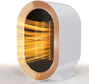 Electric Space Heater,Portable Energy Efficient Space Heaters for Indoor Use,Two - Picture 1 of 12