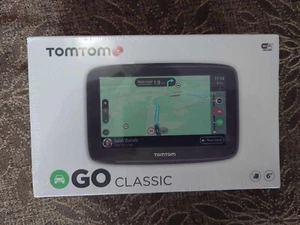 TomTom GO Classic Car GPS, 6 Inch, Traffic Info, Test Alerts Hazard Areas, EU Ma - Picture 1 of 3