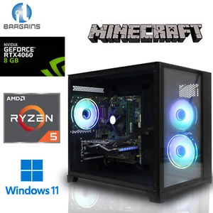 Gaming PC AMD Ryzen 5 8500G - 32GB DDR5 / 8GB RTX 4060 / 2TB SSD - Windows 11 - Picture 1 of 8