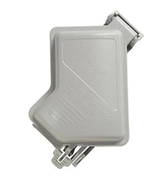 Cubierta resistente a la intemperie Pass & Seymour WIUCED10GL extra resistente a la intemperie 1G gris Foto 1 de 1