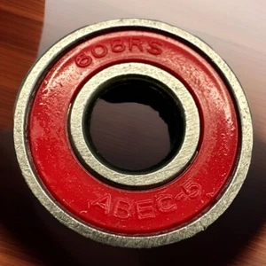 10Pcs ABEC-5 608RS skateboard scooter wheel roller sealed ball bearings- - Picture 1 of 4