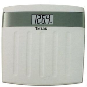 TAYLOR 7366W DIGITAL SCALE 350LB CAPACITY  W/ SUREFOOT TREADS FOR STABILITY 