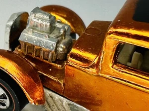 1969 Hot Wheels Redline CLASSIC '32 FORD VICKY ORANGE White Interior STUNNING! - Picture 1 of 10
