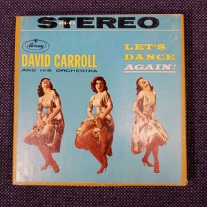 David Carroll & His Orchestra Let’s Dance Again 1959 • 7.5 IPS 4-T Reel ST 60152 - Picture 1 of 8