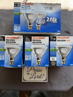 5 Sylvania Floodlight 45w  39par38/hal/s/nfl25  Bulbs  16729 - Image 1 of 2