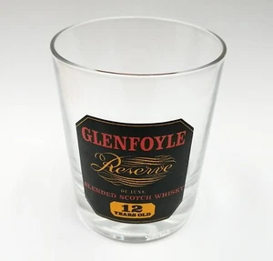 Vintage Glenfoyle Reserve De Luxe Blended Scotch Whisky 12 Years Old 3.5" Glass - Picture 1 of 9