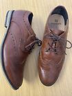 Boys River Island Tan Lace Up Shoes , Brogues Size 5 Wedding, Prom, Party 