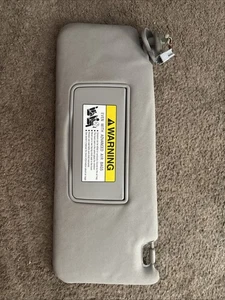 2007-2012 Acura RDX Sun Visor Left Driver Side Cloth OEM Gray ORIGINAL - Picture 1 of 12