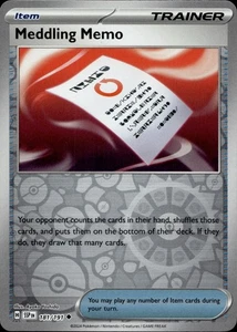 Meddling Memo Uncommon SV08: Surging Sparks 181/191 NM - Picture 1 of 2