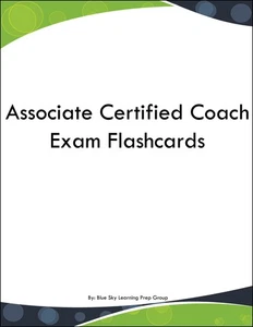 Flashcards examen d'entraîneur certifié associé - Photo 1/1