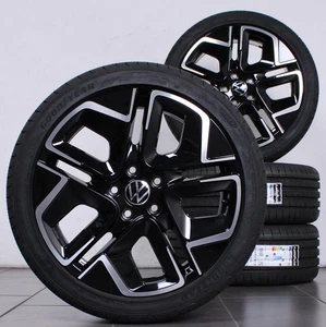 18 Zoll original VW Golf 8 VIII 5H0601025AS York Alufelgen Sommerreifen - Bild 1 von 9