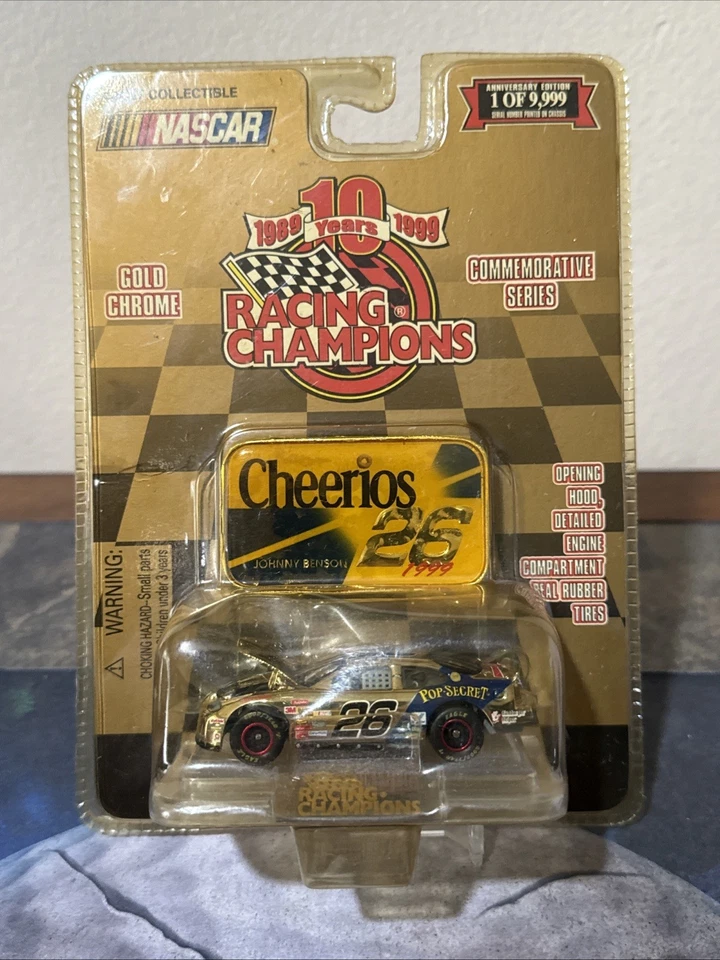 1999 Racing Champions 10th Anni. NASCAR Gold Series Die Cast 1 64