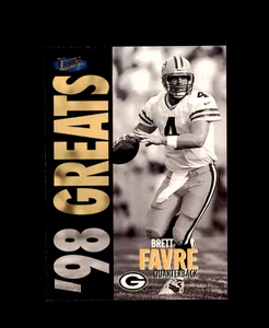1998 Ultra #365 Brett Favre NG Green Bay Packers Southern Miss - Picture 1 of 2