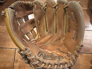 Guante de béisbol de cuero Rawlings RBG109 Jose Canseco lanzador derecho 11" guante - Imagen 1 de 8