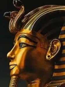 King Tutankhamun Mask Tut Certified Replica Rare Bust Sculpture 27 cm /H Statue - Picture 1 of 8