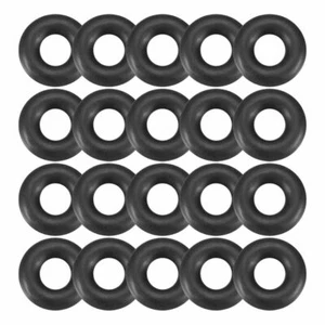 20Pcs Black Round Nitrile Butadiene Rubber NBR O-Ring 10mm OD 3.1mm Width ✦KD - Picture 1 of 4