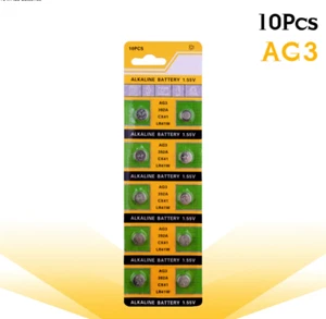 10pcs/pack AG3 LR41 392 Button Batteries SR41 192 Cell Coin Alkaline Battery YYY - Picture 1 of 1