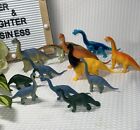 A lot of 12 plastic toy dinosaurs, long necks Parties Or Play