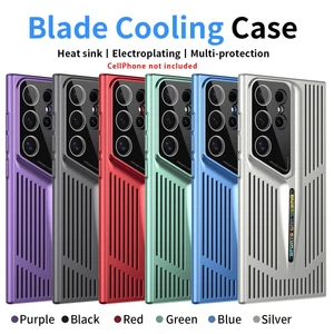 Heavy-Duty PC Phone Case for Samsung Galaxy S24 Ultra SM-S928U - Electroplated - Picture 1 of 17