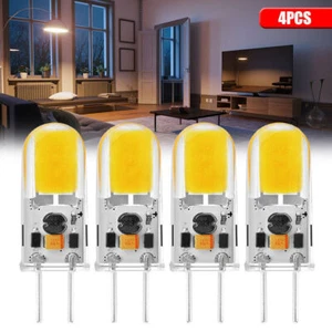 COB GY6.35 LED Glühbirne 5W Lampe Dimmbar Stiftsockel Warmweiß 4Stck AC/ DC 12V - Bild 1 von 12