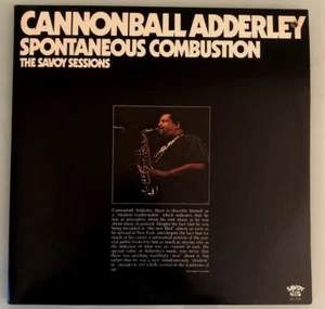 CANNONBALL ADDERLEY Spontaneous Combustion SAVOY SIL 2206 2 LP set 1976 - Picture 1 of 7