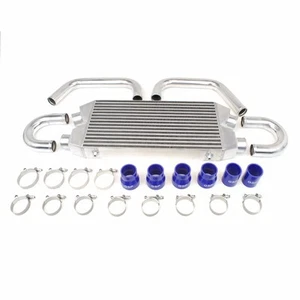KIT DE TUBO INTERCOOLER DOBLE TURBO MONTAJE FRONTAL PERNO PARA 90-96 Z32 300ZX TT FMIC - Imagen 1 de 4
