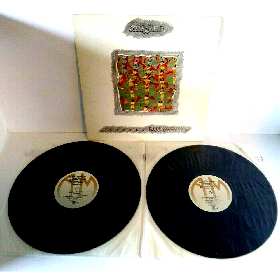 The Cure Happily Ever After Double Vinyl LP Record Album Post-Punk Gothic NM - Image 1 of 4
