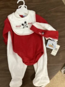 Disney Baby Walt Disney World Jacke & Mütze ohne Etikett/Mickey 4-teiliges Set Neu mit Etikett 1 - Bild 1 von 7