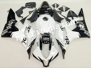 Fit for 2007 2008 CBR600RR Repsol Black White ABS Injection Bodywork Fairing Kit - Foto 1 di 7