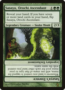 Sasaya, Orochi Ascendant // Sasaya's Essence (SOK 145) Lightly Played - MTG sing - Picture 1 of 1