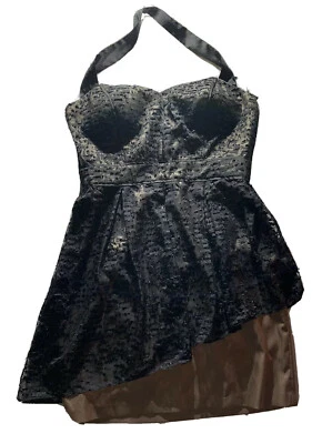 Max & Cleo Size 14 Dress Length 40” Sweetheart Neck Polyblend Zipper - Image 1 of 4