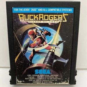 BUCK ROGERS PLANET OF ZOOM Atari 2600 Game Cartridge Only Tested - Picture 1 of 9