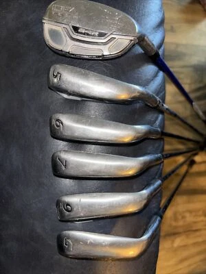 Adams Idea Tech A4R Irons / 4 Hybrid, 5, 6, 7, 9, G-wedge/ Regular Flex Steel - Image 1 of 4