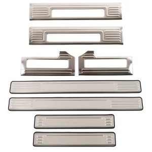 Placa rasguño umbral de puerta interior exterior plateado para Jetour T2, Traveller 2023-2025 8 piezas - Imagen 1 de 2