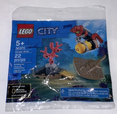 Lego City 30370 Ocean Diver Exploration, Polybag - Image 1 of 2